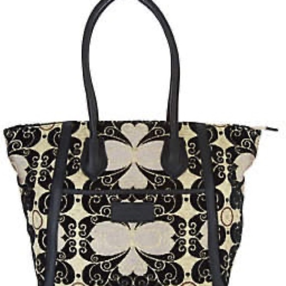 Mushmina woven and leather tote. NWOT never used